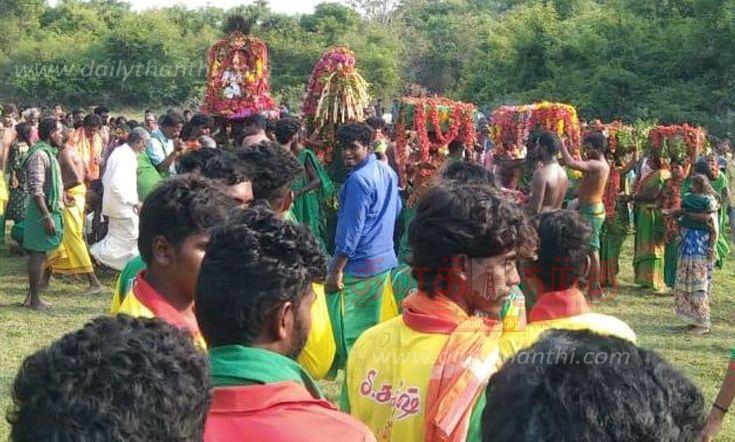 பர்கூர் அருகேவன தேவதையம்மன், வனமுனி அய்யனார் கோவில் திருவிழா