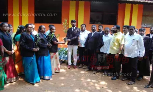 மரக்கன்றுகள் நடும் விழா