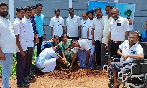 குன்னாங்கல்பாளையத்தில் மரக்கன்றுகள் நடும் விழா