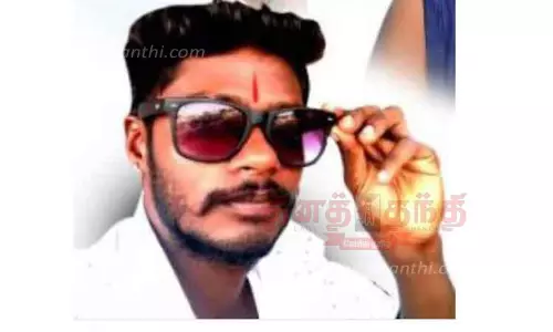 பஸ் மோதி வாலிபர் பலி