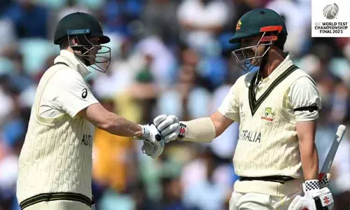 டிராவிஸ் ஹெட் அபார சதம்..! ஸ்மித் அரைசதம்..! வலுவான நிலையில் ஆஸ்திரேலியா டிராவிஸ் ஹெட் அபார சதம்..! ஸ்மித் அரைசதம்..! வலுவான நிலையில் ஆஸ்திரேலியா