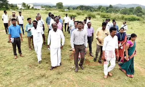 கோடை விழா நடத்துவதற்காக இடம் தேர்வு செய்ய கலெக்டர் ஆய்வு