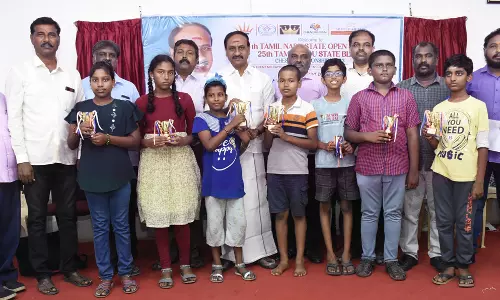 மாநில அளவிலான செஸ் போட்டி