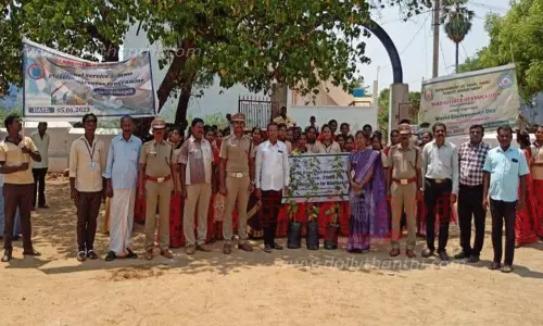 நெகிழி ஒழிப்பு பேரணி நெகிழி ஒழிப்பு பேரணி