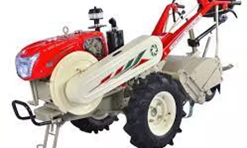 விவசாயிகளுக்கு மானிய விலையில் பவர் டில்லர்