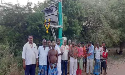 ரூ.6.17 லட்சத்தில் புதிய மின்மாற்றி அமைப்பு
