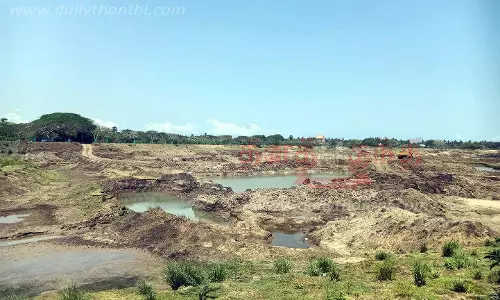 மணல் திருட்டால் பொலிவிழந்து வரும் நல்லம்பல் ஏரி மணல் திருட்டால் பொலிவிழந்து வரும் நல்லம்பல் ஏரி