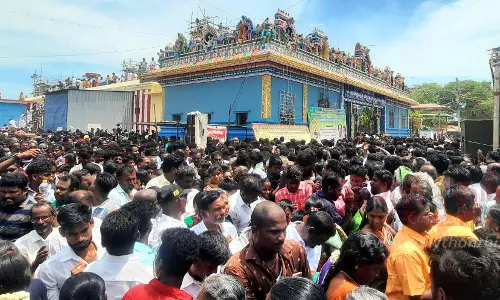 உப்பூர் வெயிலுகந்த விநாயகர் கோவிலில் 30 ஆண்டுகளுக்கு பிறகு கும்பாபிஷேகம்