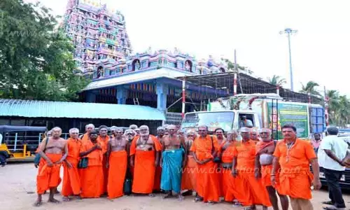 பிள்ளையார்பட்டியில் இருந்து முருகப்பெருமானின் அறுபடை வீட்டிற்கு ஆன்மிக நடைபயணம்