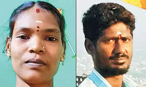 தலையில் அம்மிக்கல்லை போட்டு கணவரை கொன்ற கர்ப்பிணி மனைவி; மனைவியும் தூக்குப்போட்டு தற்கொலை தலையில் அம்மிக்கல்லை போட்டு கணவரை கொன்ற கர்ப்பிணி மனைவி; மனைவியும் தூக்குப்போட்டு தற்கொலை