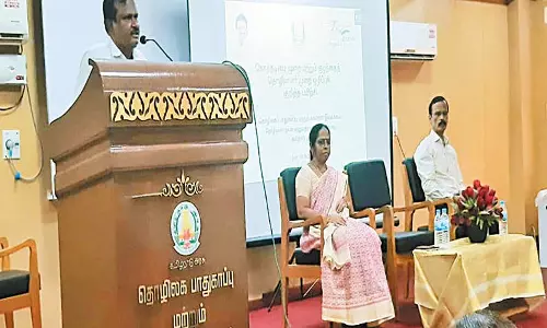 தொழிலக பாதுகாப்புத்துறை சார்பில் குழந்தை தொழிலாளர் ஒழிப்பு குறித்து விழிப்புணர்வு பயிற்சி