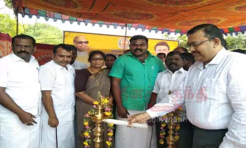 ரூ.7 கோடியில் திட்ட பணிகள் ; கலெக்டர் தொடங்கி வைத்தார்