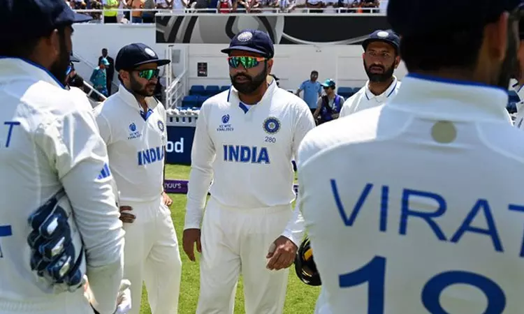 இந்திய அணி 7 ஓவரில் விக்கெட் இழப்பின்றி 41 ரன்கள்... ... உலக டெஸ்ட் சாம்பியன்ஷிப் - 4வது நாள் ஆட்டம் முடிவு - இந்தியா 164/3