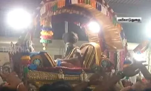 பல்வேறு எதிர்ப்புகளுக்கு இடையே பலத்த பாதுகாப்புடன் நடந்து முடிந்த தருமபுரம் ஆதினம் பட்டினப் பிரவேசம்