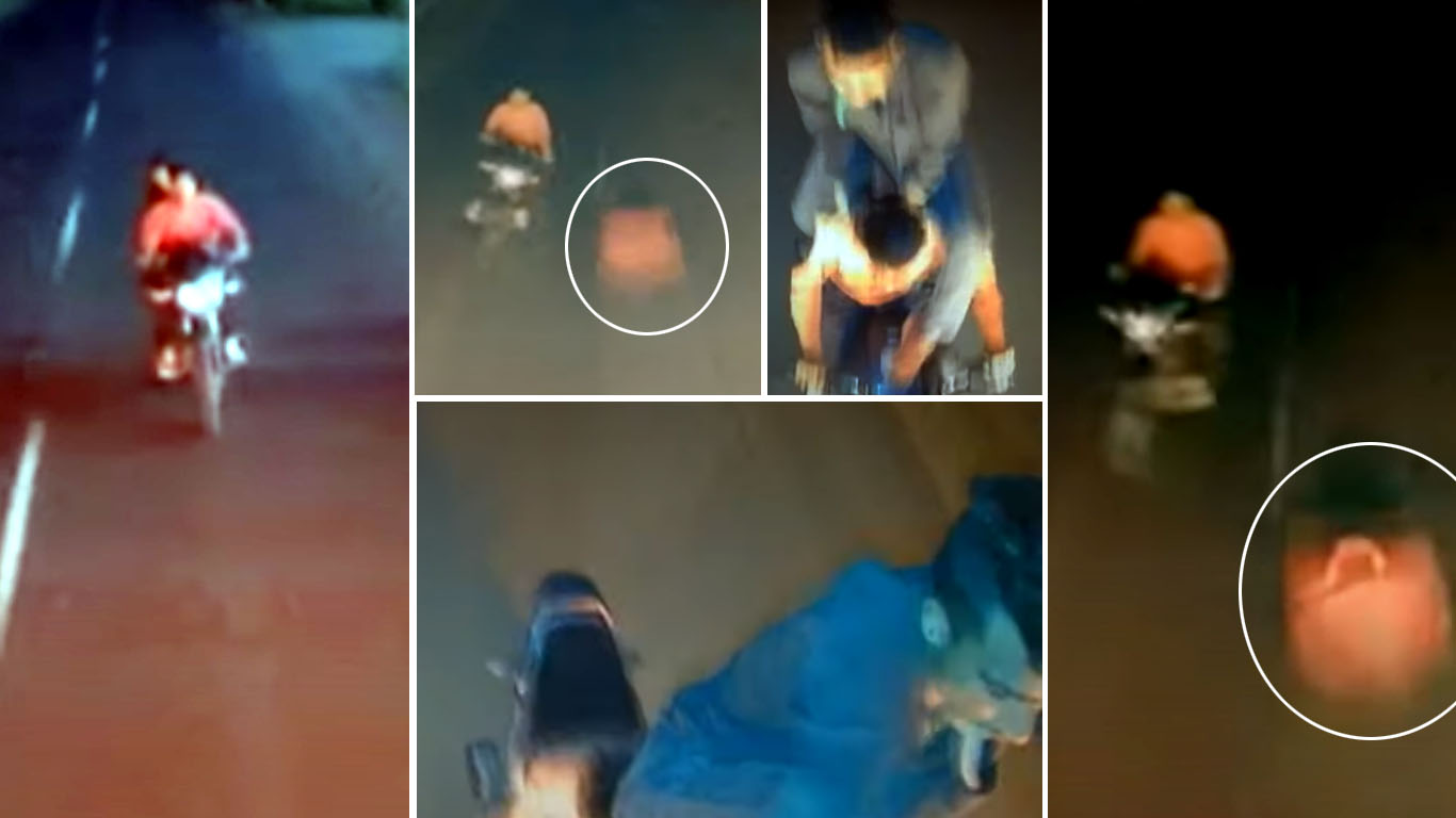 குஜராத்தில் 80 கி.மீ. வேகத்தில் போகும்போது ஓடும் பஸ் கூரை மேல் ஏறி தமிழக சுற்றுலா பயணிகளின் பொருட்கள் கொள்ளை