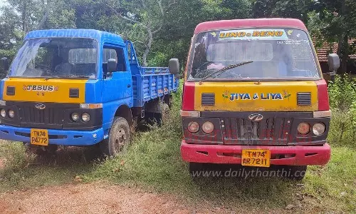 திருவட்டார் அருகே மண் கடத்திய 3 டெம்போக்கள், பொக்லைன் எந்திரம் பறிமுதல் வாலிபர் கைது திருவட்டார் அருகே மண் கடத்திய 3 டெம்போக்கள், பொக்லைன் எந்திரம் பறிமுதல் வாலிபர் கைது