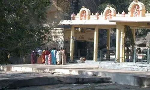 பஞ்சலிங்க அருவியில் நீர்வரத்து குறைந்தது