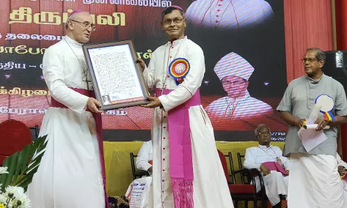 தூத்துக்குடி மறைமாவட்ட நூற்றாண்டு விழா நன்றி திருப்பலி.