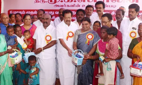 விழுப்புரத்தில் ஊட்டச்சத்து குறைபாடு உடைய குழந்தைகளுக்கு செறிவூட்டப்பட்ட பிஸ்கட் வழங்கும் திட்டம்