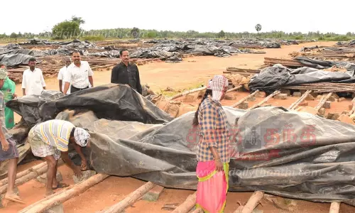 10 ஏக்கரில் மேற்கூரையுடன் கூடிய நெல் சேமிப்பு கிடங்கு கட்ட நடவடிக்கை