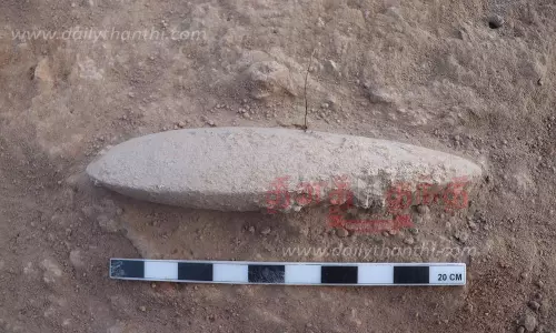 பூதிநத்தம் அகழாய்வில் பழங்கால கருவி கண்டுபிடிப்பு