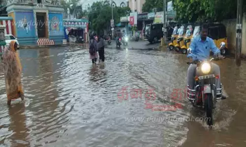 இளையான்குடியில் கனமழை