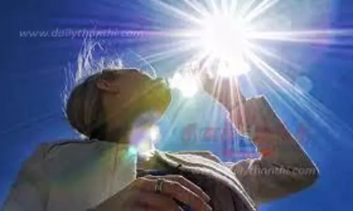 கொளுத்தும் வெயிலால் மக்கள் அவதி