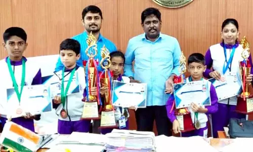 சர்வதேச யோகாசன சாம்பியன்ஷிப் போட்டி திருப்பூர் மாவட்ட மாணவ-மாணவிகள் வெற்றி