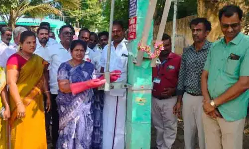 கிருஷ்ணராயபுரத்தில்  புதிய மின்மாற்றிகள் பயன்பாட்டிற்கு வந்தது