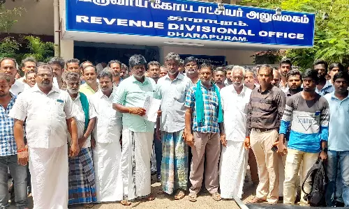 விவசாயிகள் மற்றும் பொதுமக்கள் மனு. ஆர்.டி.ஓவிடம்