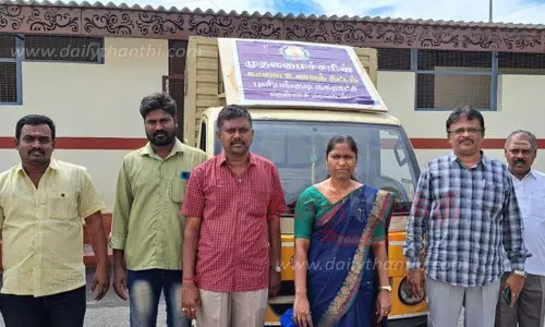 புளியங்குடியில் நகராட்சி பள்ளிகளுக்கு காலை சிற்றுண்டி வழங்கும் திட்டப்பணி