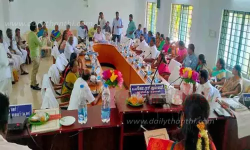 காளையார்கோவில் ஊராட்சி ஒன்றிய கவுன்சிலர்கள் கூட்டம்