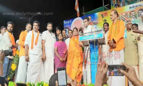 நீட் தேர்வு முடிவு: 7.5 சதவீத ஒதுக்கீட்டில் சிவகங்கை மாணவி மாநிலத்தில் முதல் இடம்-அண்ணாமலை பாராட்டு