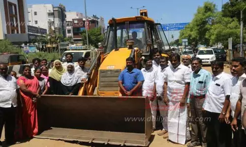 ரூ.3 கோடியில் சாலை விரிவாக்க பணி