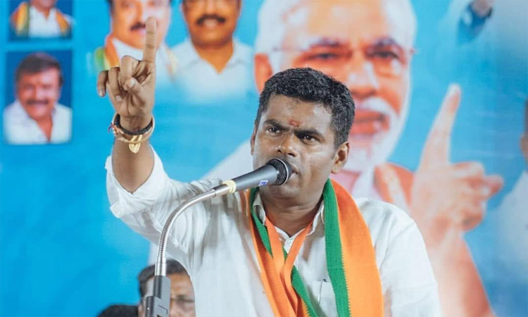 தொட்டுப்பார், சீண்டிப்பார் என பேசுவது மேடைப்பேச்சாளர் பேசும் தொனி - பாஜக தலைவர் அண்ணாமலை விமர்சனம்