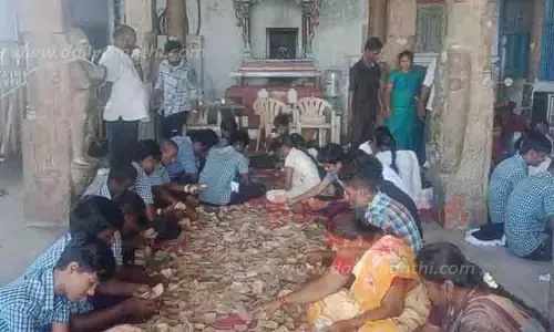 விராலிமலை முருகன் கோவிலில் ரூ.14¼ லட்சம் உண்டியல் காணிக்கை விராலிமலை முருகன் கோவிலில் ரூ.14¼ லட்சம் உண்டியல் காணிக்கை