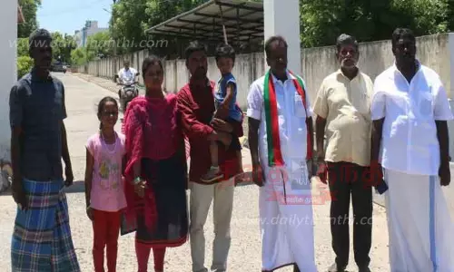 கலப்பு திருமணம் செய்த தம்பதி பாதுகாப்பு கேட்டு போலீஸ் கமிஷனரிடம் மனு