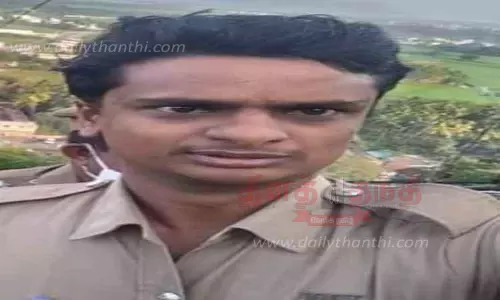 போலீஸ்காரர் பணி இடைநீக்கம்