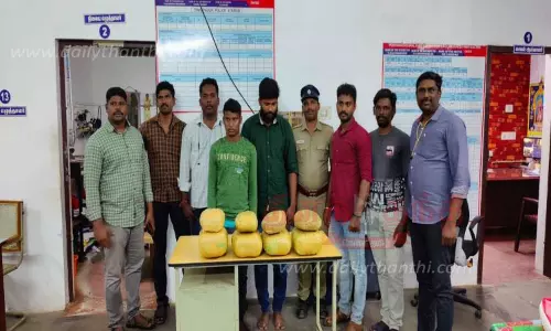 12 கிலோ கஞ்சா விற்ற 2 பேர் கைது