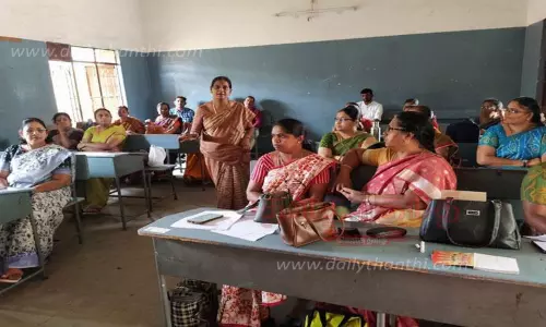 அரசு பள்ளி ஆசிரியர்களுக்கு பயிற்சி