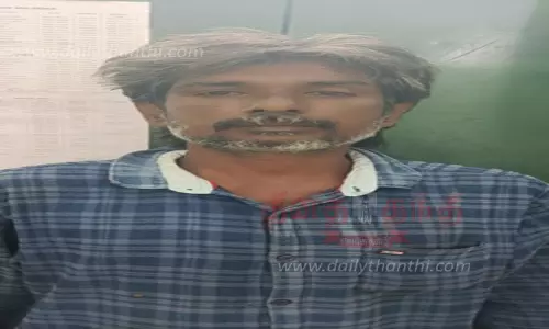 குழந்தையின் உடலில் வெடிகுண்டு பொருத்தியதாக மிரட்டியவர் கைது