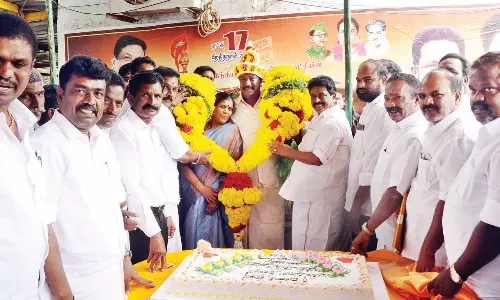 அகில இந்திய பார்வர்டு பிளாக் கட்சியின்மாநில துணைத்தலைவர் கர்ணன் பிறந்தநாள்