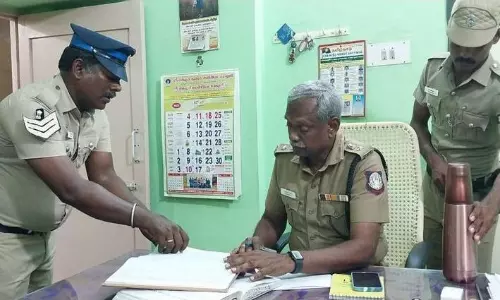 தியாகதுருகம் போலீஸ் நிலையத்தில் சூப்பிரண்டு திடீர் ஆய்வு தியாகதுருகம் போலீஸ் நிலையத்தில் சூப்பிரண்டு திடீர் ஆய்வு