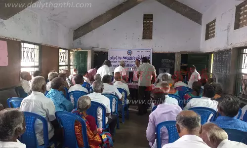 போளூரில் ஓய்வூதியர் சங்க பேரவை கூட்டம்