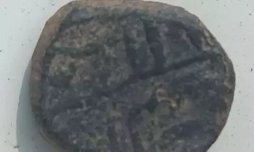 திருக்கோவிலூர் அருகே 16-ம் நூற்றாண்டின் கல்வெட்டு, செப்பு நாணயம் கண்டெடுப்பு