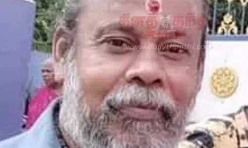 கருங்கல் அருகே மின்சாரம் தாக்கி பூசாரி பலி