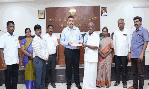 மாற்றுத்திறனாளிகளின் வாரிசுகளுக்கு நிதியுதவி