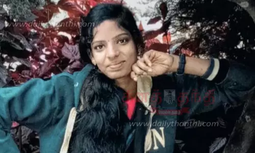 இளம்பெண் மர்மச்சாவு