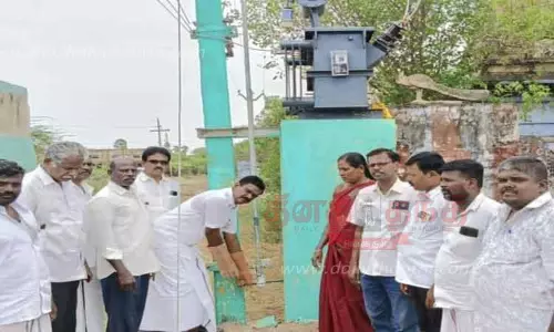 புதிய டிரான்ஸ்பார்மர் திறப்பு விழா புதிய டிரான்ஸ்பார்மர் திறப்பு விழா