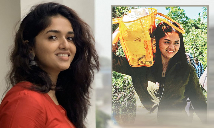 படப்பிடிப்புக்கு பல மைல் தூரம்... பொருட்களை தோளில் சுமந்து சென்ற சுனைனா